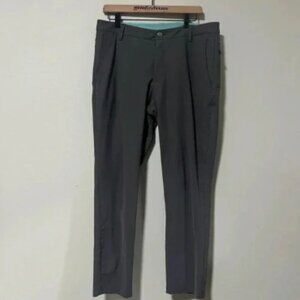 Birddogs Lined Chino Boom For Your Broomstick Performance Pants Gray 34x30